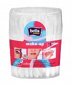 Купить bella cotton (белла) ватные палочки для макияжа make-up 72+16 шт в Семенове