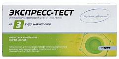 Купить тест на 3 наркотика иммунохром-3-мульти-экспресс 1 шт в Семенове