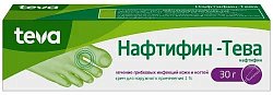 Купить нафтифин-тева, крем для наружного применения 1%, 30 г в Семенове