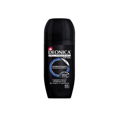 Купить deonica (деоника) дезодорант антиперспирант для мужчин активная защита ролик, 50мл в Семенове
