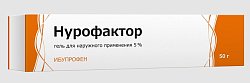 Купить нурофактор, гель для наружного применения 5%, туба 50г в Семенове