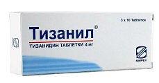 Купить тизанил, таблетки 4мг, 30шт в Семенове