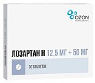 Купить лозартан-н, таблетки, покрытые пленочной оболочкой 12,5мг+50мг, 30 шт в Семенове