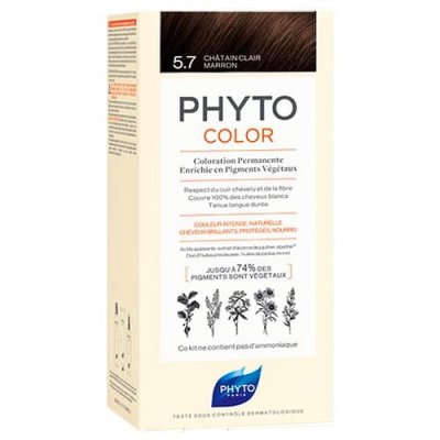 Купить фитосолба фитоколор (phytosolba phyto color) краска для волос оттенок 5,7 светлый каштан в Семенове