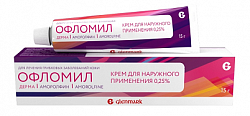 Купить офломил дерма, крем для наружного применения 0,25%, 15г в Семенове