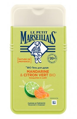 Купить le petit marseillais (ле петит марселл) гель для душа мандарин и лайм, 250мл в Семенове