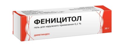 Купить феницитол, гель для наружного примения 0,1%, 30г от аллергии в Семенове