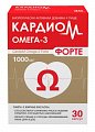 Купить кардиом омега-3 форте, капсулы 1000мг, 30 шт бад в Семенове