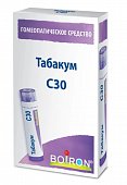 Купить табакум с30, гомеопатический монокомпонентный препарат растительного происхождения, гранулы гомеопатические 4 гр в Семенове