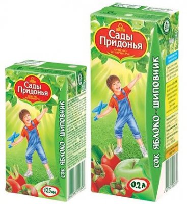 Купить сады придонья сок, ябл/шипов 125мл (сады придонья апк, россия) в Семенове