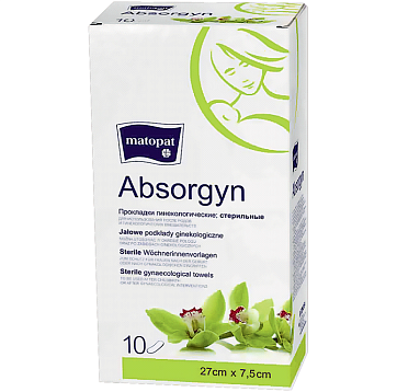 Matopat Absorgyn (Матопат) прокладки послеродовые, 27 х 7,5см, 10 шт