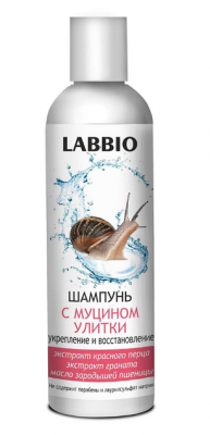 Купить labbio (лаббио) шампунь с муцином улитки укрепление и восстановление, 250мл в Семенове