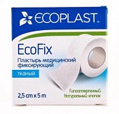 Купить ecoplast ecoplast медицинский фиксирующий тканый 2,5см х 5м в Семенове