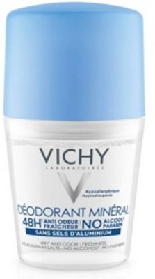 Купить vichy (виши) дезодорант шариковый минеральный без солей алюминия 50мл в Семенове