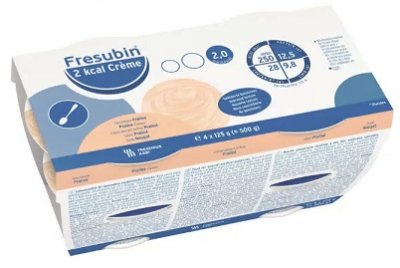 Купить fresubin (фрезубин), крем для энтерального питания со вкусом пралине, 125г 4 шт (2ккал) в Семенове