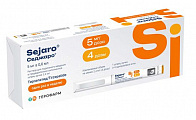 Купить седжаро, раствор для подкожного введения 5мг/доза шприц-ручка 2,4мл 1шт+ игла 4шт в Семенове