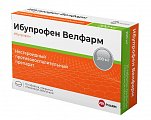 Купить ибупрофен велфарм, таблетки, покрытые пленочной оболочкой 200мг, 30шт в Семенове
