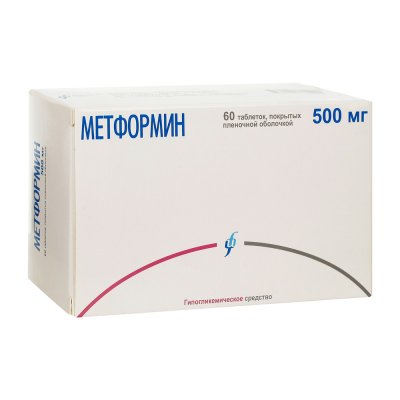 Купить метформин, таблетки 500мг, 60 шт в Семенове