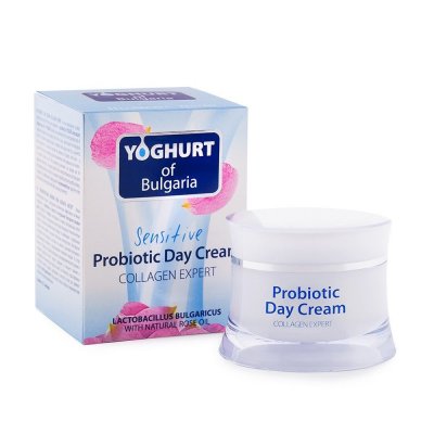Купить yoghurt of bulgaria (йогурт оф болгария) крем для лица пробиотический коллаген эксперт дневной 50мл в Семенове