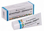 Купить метилурацил+левомицетин, мазь для наружного применения 40 мг/г+7.5 мг/г, туба 50г в Семенове