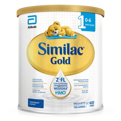 Купить симилак (similac) gold 1, смесь молочная 0-6 мес. 400г в Семенове