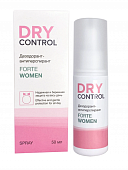 Купить dry control forte women (драй контрол) антиперспирант-спрей для женщин, 50мл в Семенове