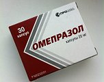 Купить омепразол, капсулы кишечнорастворимые 20мг, 30 шт в Семенове