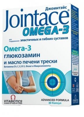 Купить jointace (джойнтэйс) омега-3 глюкозамин, капсулы 30шт бад в Семенове