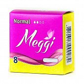Купить meggi (мегги) тампоны гигиенические нормал, 8 шт в Семенове