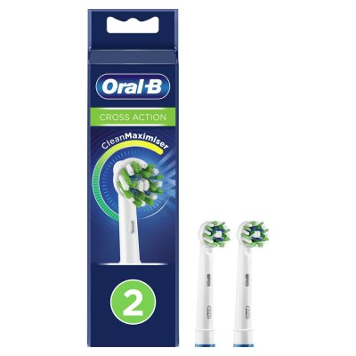 Купить oral-b (орал-би) насадка для электрической зубной щетки crossaction eb50rb, 2 шт в Семенове