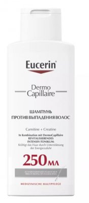 Купить eucerin dermo capillaire (эуцерин) шампунь против перхоти 250 мл в Семенове