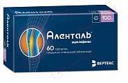 Купить аленталь, таблетки, покрытые пленочной оболочкой 100мг, 60шт в Семенове