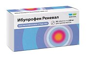 Купить ибупрофен реневал, таблетки, покрытые пленочной оболочкой 200мг, 50шт в Семенове