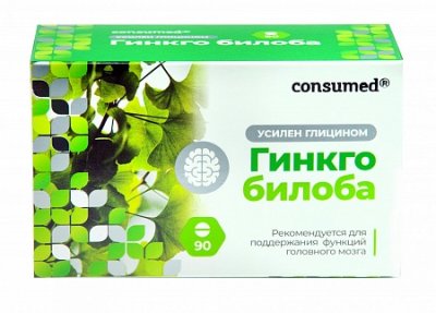 Купить гинкго билоба+глицин консумед (consumed), таблетки 200мг, 90 бад в Семенове