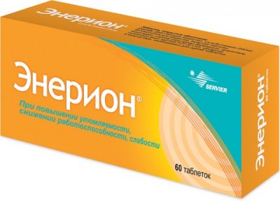 Купить энерион, таблетки, покрытые оболочкой 200 мг, 60 шт в Семенове