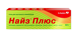 Купить найз плюс, гель для наружного применения 0,25 мг/г+50 мг/г+100 мг/г+10 мг/г, 50 г в Семенове