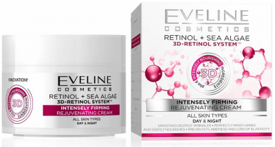 Купить eveline (эвелин) крем-интенсивный лифтинг омоложивающий ретинол и водоросли 50мл в Семенове