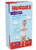 Купить huggies (хаггис) трусики 5 для мальчиков, 12-17кг 48 шт в Семенове