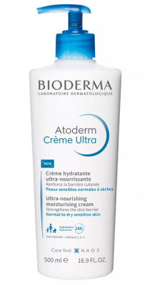 Купить bioderma atoderm (биодерма) крем для лица и тела ультра, 500мл в Семенове