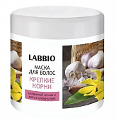 Купить labbio (лаббио) маска для волос крепкие корни испанский чеснок и масло иланг-иланга, 500мл в Семенове