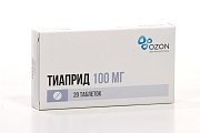 Купить тиаприд, таблетки 100мг, 20 шт в Семенове