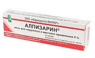 Купить алпизарин, мазь для наружного и местного применения 5%, туба 10г в Семенове
