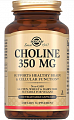 Купить solgar (солгар) холин 350мг, капсулы 100шт бад в Семенове