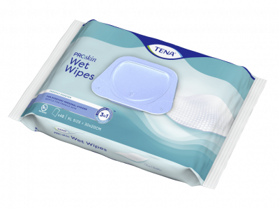 Купить tena (тена) полотенца влажные proskin wet wipe 3в1, 48 шт в Семенове