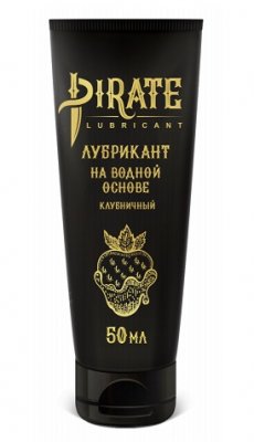Купить pirate (пират) лубрикант на водной основе клубничный, 50мл в Семенове