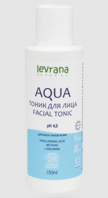 Купить levrana (леврана) тоник для лица aqua, 150мл в Семенове