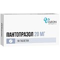 Купить пантопразол, таблетки кишечнорастворимые, покрытые пленочной оболочкой 20мг, 56 шт в Семенове