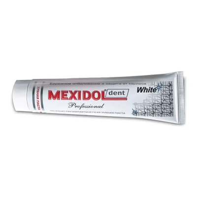 Купить мексидол дент (mexidol dent) зубная паста профессиональная отбеливающая, 65г в Семенове