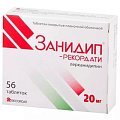 Купить занидип-рекордати, таблетки, покрытые пленочной оболочкой 20мг, 56 шт в Семенове