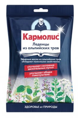 Купить кармолис леденцы от кашля, пакет 75г бад в Семенове